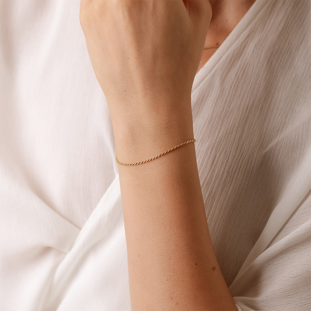 Burgu Zincir Bileklik