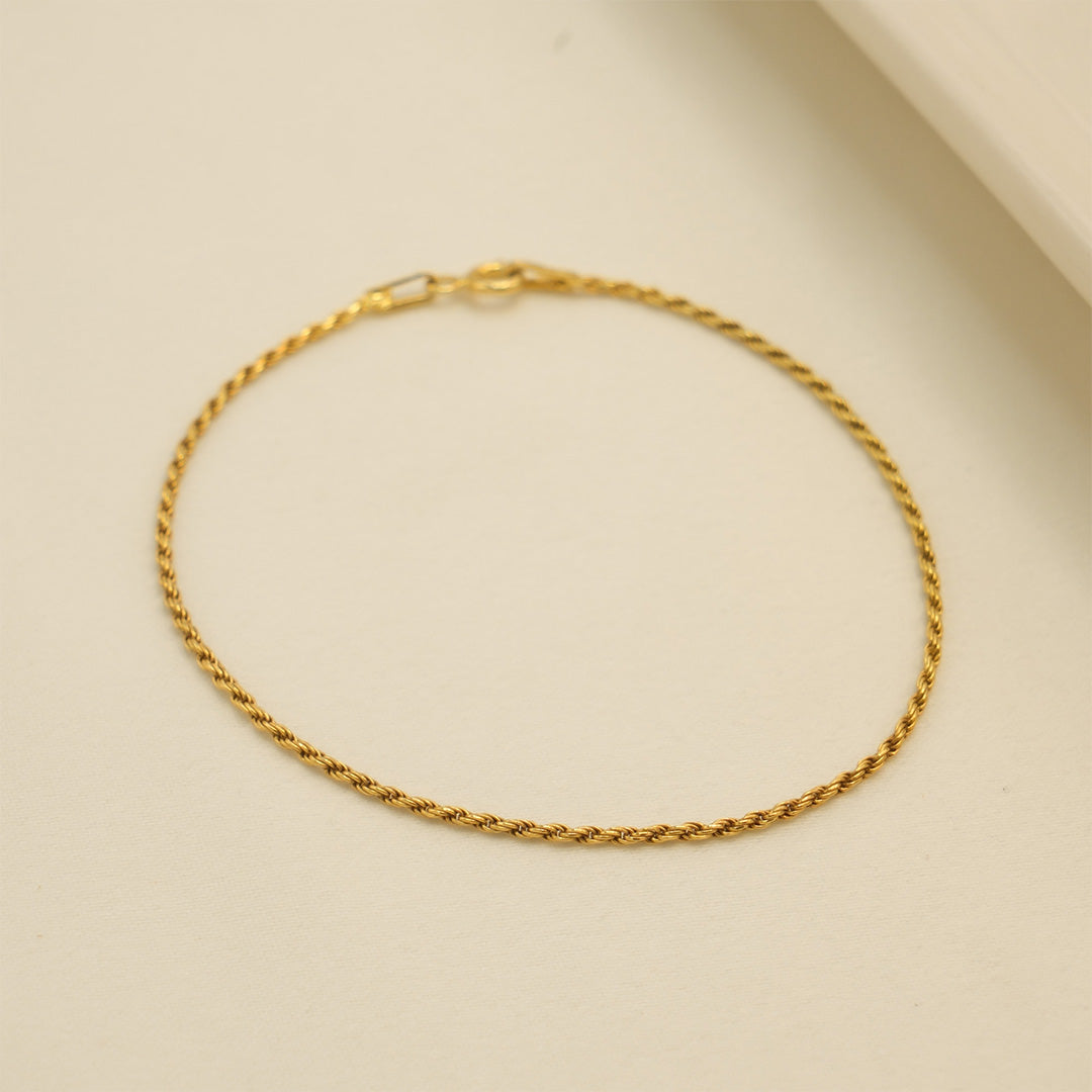 Burgu Zincir Bileklik