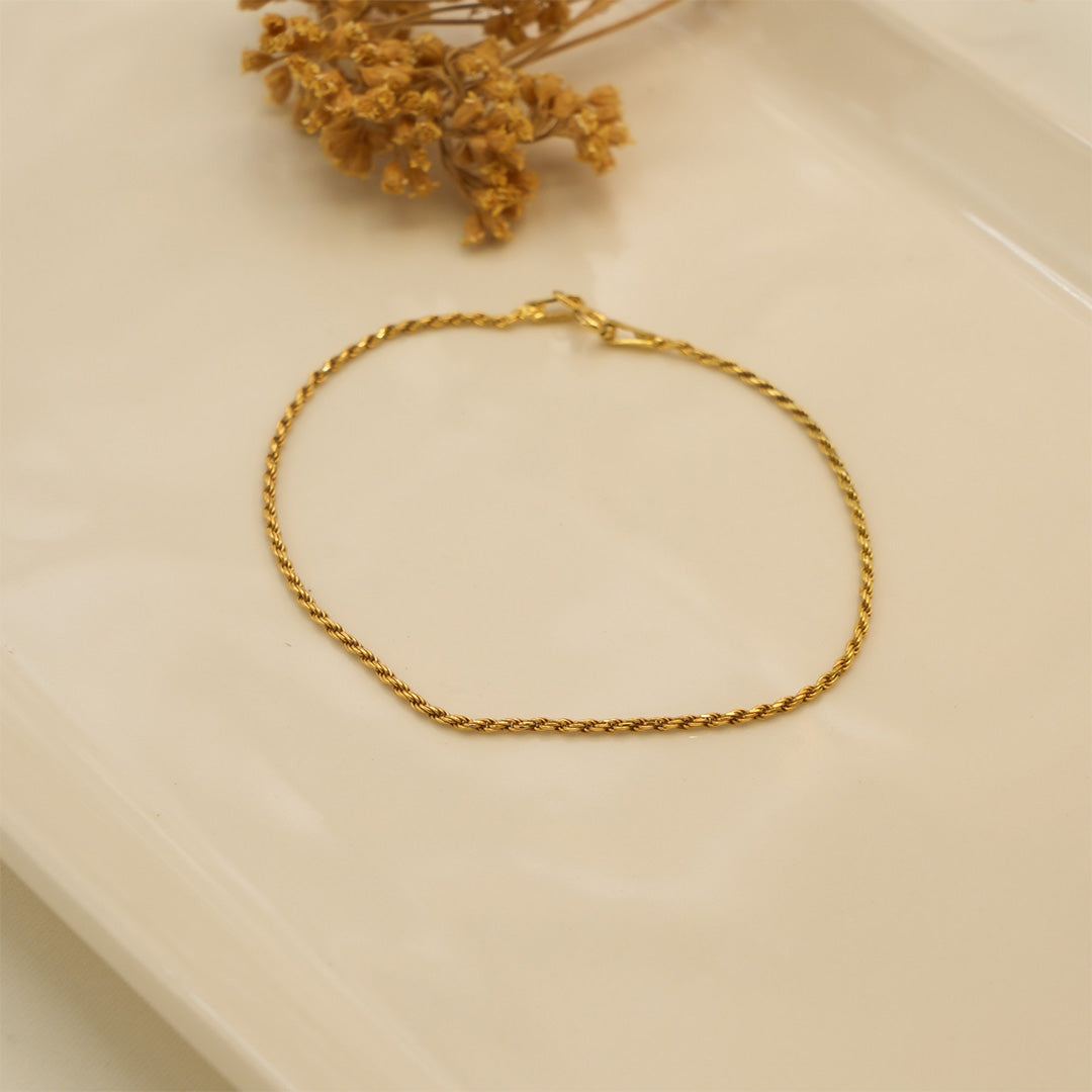 Burgu Zincir Bileklik