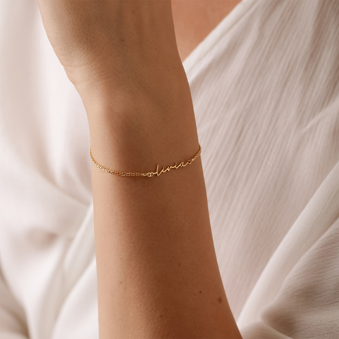 Kişiye Özel İsim Bileklik