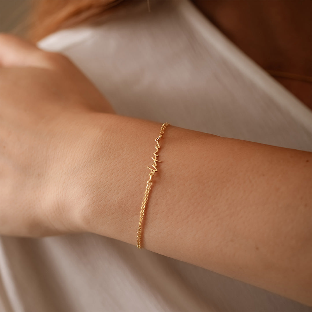 Kişiye Özel İsim Bileklik