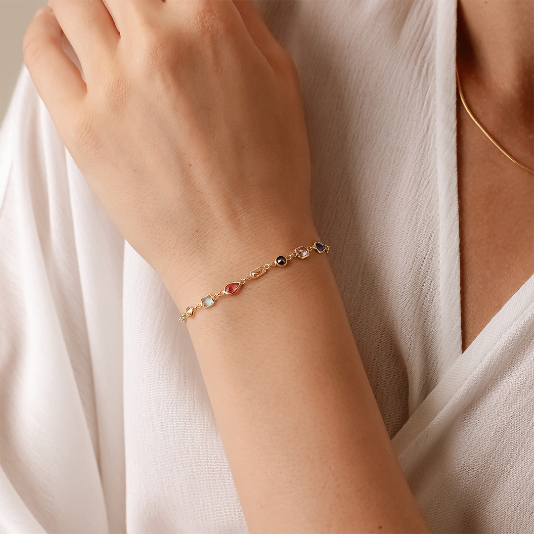 Renkli Gökkuşağı Bileklik