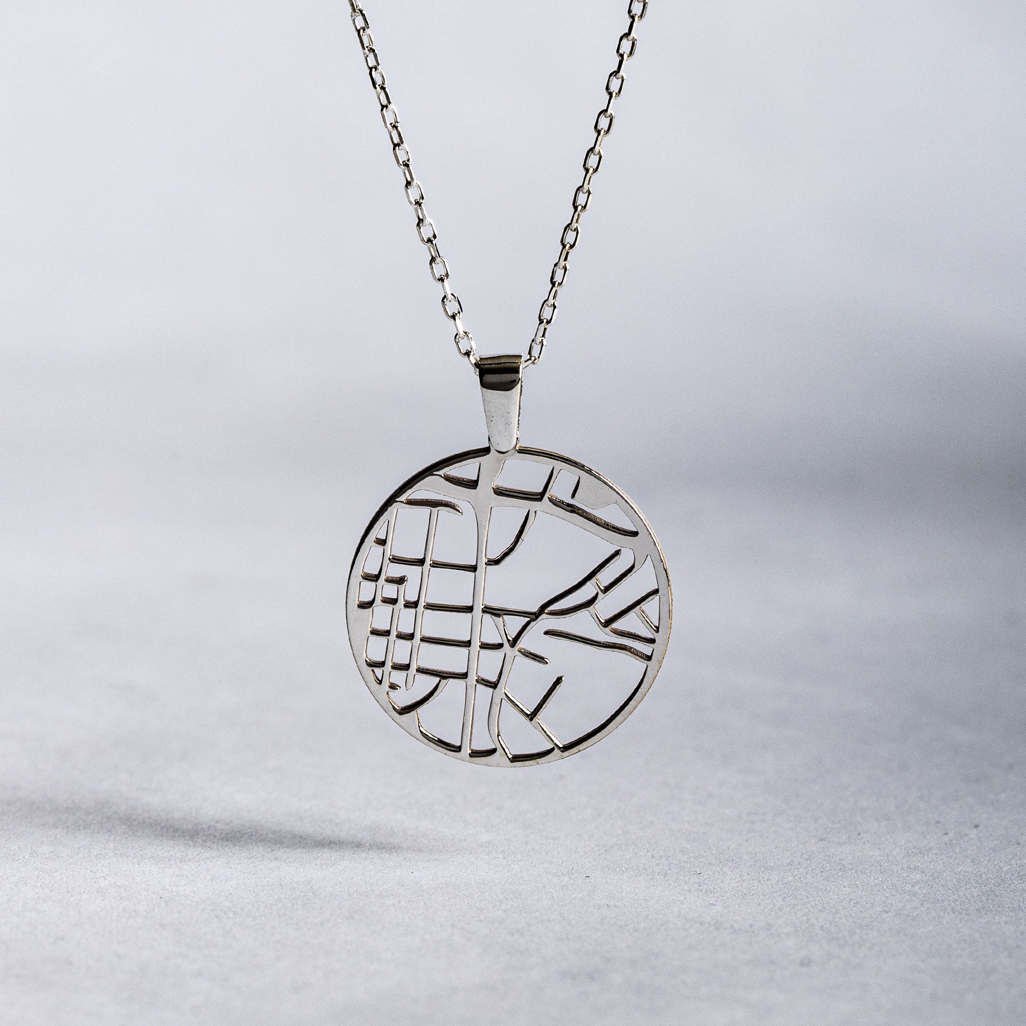 Kişiye Özel Harita Kolye