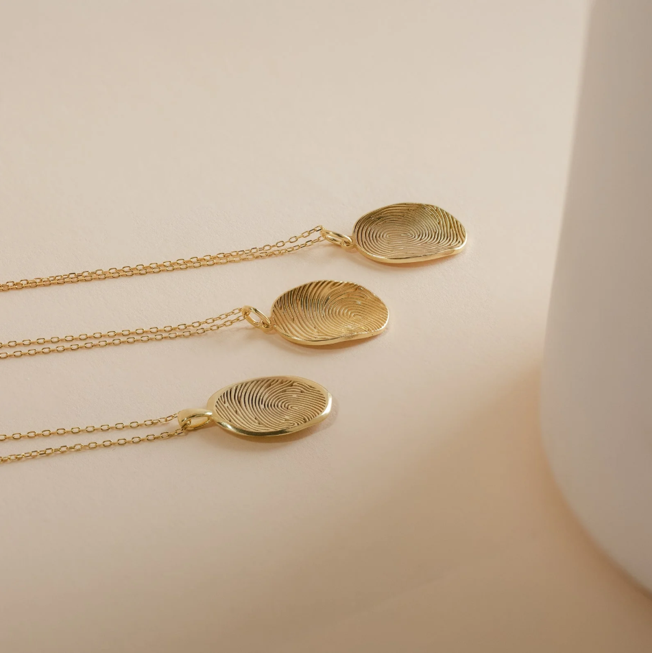 Kişiye Özel Parmak İzi Kolye